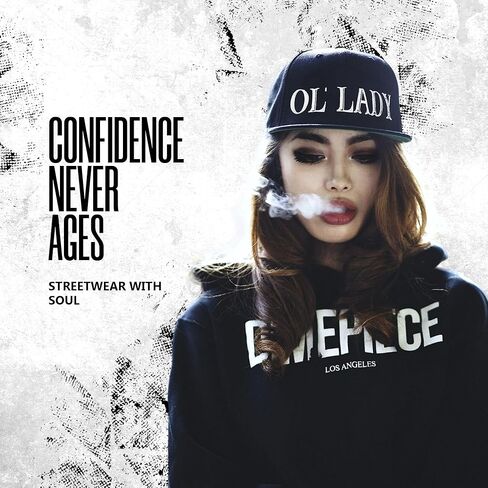 The Drive Clothing "OL' Lady Hat for Men & Women | Funny Offensive Fitted Baseball Cap | Structured Streetwear Hat | Bold Statement Urban Casual Headwear | Black in Kuwait