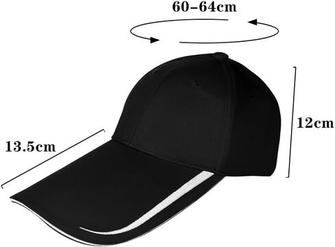 ITODA Extra Long Bill Baseball Cap UPF 50+ 5.5'' Brim Fishing Hiking Safari Sun Protection Hat Adjustable Summer Outdoor Hat in Saudi Arabia