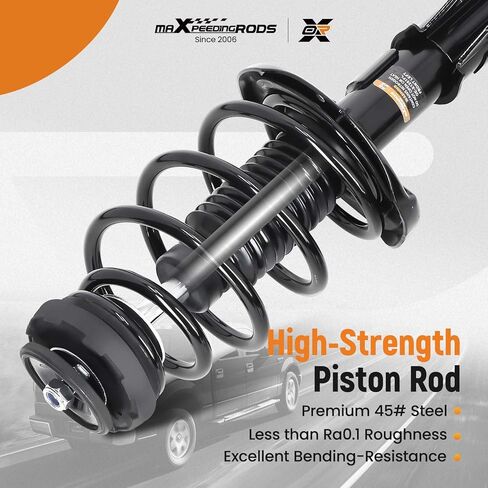 دعامة أمامية من maxpeedingrods لسيارة Chevy Camaro 2013-2015 LT LS 3.6L V6, 172913 172912 دعامة امتصاص الصدمات الكاملة مع مجموعة زنبركية ملفوفة 2 قطعة in Saudi Arabia