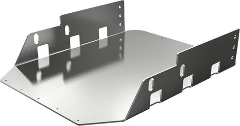 HECASA Under Seat Mounting Bracket Plate Holder Carrier Compatible with Wrangler Jk Unlimited 2007-2018 & JK 2007-2010 Aluminum Bracket Plate Holder Carrier in Saudi Arabia