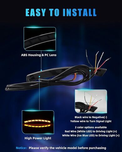 Front Sequential Side Marker Lights for 2023-2024 Hon-da CR-V CRV, Upgrade Smoked Lens Switchback Amber Turn Signal Light, Customize Blue or White Light as Daytime Running Light, 2PCS in Kuwait