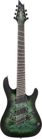 Cort KX Series 507 Multi-Scale 7-String Electric Guitar, Star Dust Green in Kuwait