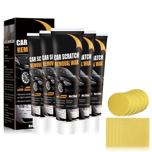 2026 Upgraded Scratch Remover for Vehicles, Car Scratch Repair Paste, Car Scratch Remover for Deep Scratches, Cars Polishing Wax Scratchs Remover Car Paint Scratch Repair Kit with Wipe and Sponge (1) in Saudi Arabia