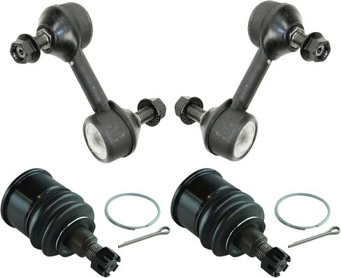 TRQ Front Suspension Kit Ball Joint Sway Bar Stabilizer Link Compatible with 2009-2014 Acura TSX 2008-2012 Honda Accord 2010-2011 Accord Crosstour 2012-2015 Crosstour in Saudi Arabia