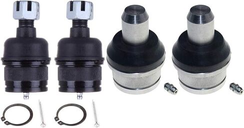 ASAPE 4 Pcs Suspension Kit - Fit 1999-2012 for Ford F-350 Super Duty 1999-2015 for Ford F-250 Super Duty, Include - RWD Lower Ball Joint Upper Ball Joint OE# K80027 K80028 in Saudi Arabia