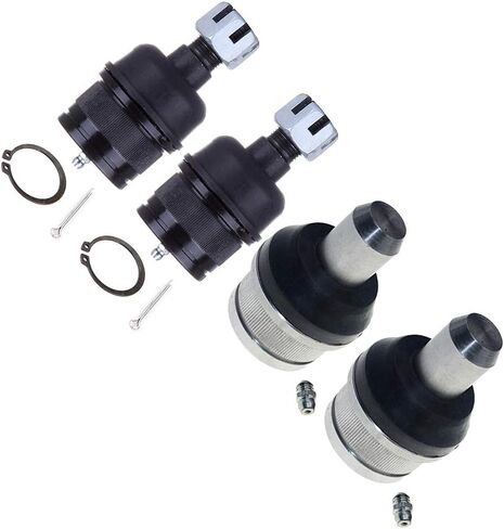 ASAPE 4 Pcs Suspension Kit - Fit 1999-2012 for Ford F-350 Super Duty 1999-2015 for Ford F-250 Super Duty, Include - RWD Lower Ball Joint Upper Ball Joint OE# K80027 K80028 in Saudi Arabia