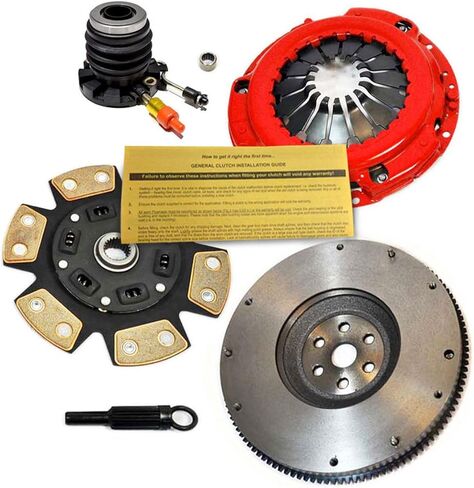 EFT STAGE 3 CLUTCH KIT & SLAVE & FLYWHEEL FOR 95-01 MAZDA B2300 B2500 2.3L 2.5L in Saudi Arabia