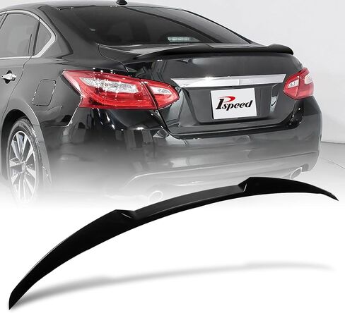 Rear Spoiler fit for Nissan Altima Sedan Advance/S/Sense/SL/SR/SV 2016 2017 2018, for Nissan Altima Sedan Base/Exclusive 2016 2017 Rear Wing Trunk Spoiler Gloss Black in Kuwait