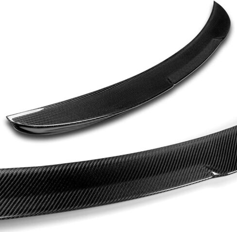 Q1-Tech, Carbon Fiber Lift Gate Trunk Spoiler Wing Compatible with 2007-2013 BMW (E93) 3-Series 325i 328i 335i M3 Convertible, Rear Trunk Lip Spoiler, V-Style in Saudi Arabia