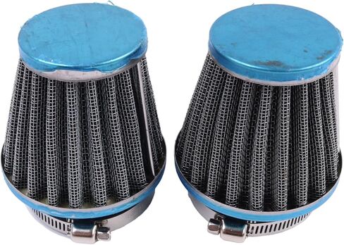 ZTUOAUMA 2X Cold Air Intake Filters with Clamps Compatible with Polaris 400 440 488 500 Indy Trail Snowmobiles with Fuji Carb Engine in Saudi Arabia