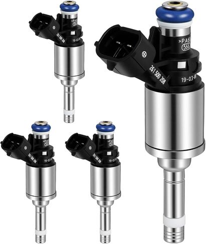 2011-2017 4Pcs Fuel Injectors Compatible for Nissan Juke 1.6L L4 Replace 16600-1KC0A 02615500092 in Saudi Arabia