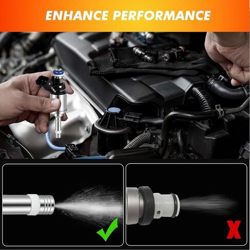 2011-2017 4Pcs Fuel Injectors Compatible for Nissan Juke 1.6L L4 Replace 16600-1KC0A 02615500092 in Saudi Arabia