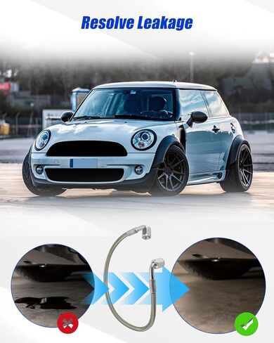 11657534454 طقم خط تغذية الزيت التوربيني مناسب لميني كوبر S R55 R56 R57 R58 R59 R60 R61 2007-2016 in Kuwait