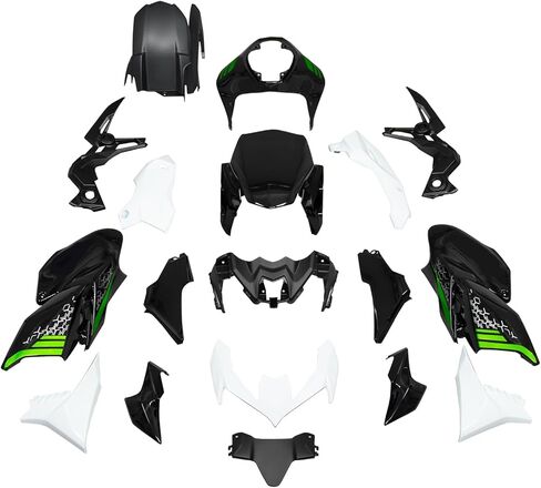 Motorcycle Fairing Kit Bodywork Fit for ZR900 Z900 2020-2024 Z900 SE 2022-2024, ABS Plastic Injection Body Frame Panel Covers Set, Glossy Black w/Red in Kuwait