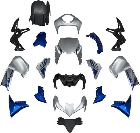 طقم هدايا الدراجة النارية مناسب لـ ZR900 Z900 2020-2024 Z900 SE 2022-2024، مجموعة أغطية لوحة إطار حقن البلاستيك ABS، أسود لامع مع أحمر in Kuwait