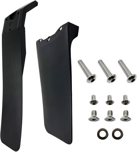 Front and Rear Fenders Fit for Tuttio Tutti Soleil 01 Electric Dirt Bike Black E-Bike Mudguard Splash Mud Guard in Kuwait