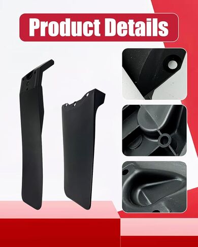 Front and Rear Fenders Fit for Tuttio Tutti Soleil 01 Electric Dirt Bike Black E-Bike Mudguard Splash Mud Guard in Kuwait