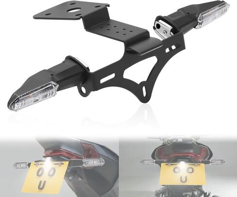 Z900 Fender Eliminator whit LED Turn Signal,License Plate Bracket - Rear Tail Tidy Compatible With 2025 2026 Z 900 Z900SE LICENSE PLATE Mount Light and Blinker Kits (Clear) in Saudi Arabia