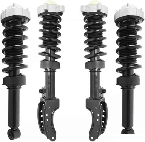 COMPLETESTRUTS - Front & Rear Complete Strut Assemblies with Coil Springs Replacement for 2007-2015 Audi Q7 - Set of 4 in Saudi Arabia