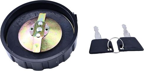Diesel Fuel Tank Cap with 2 Keys 123/05892 12305892 331/45908 Compatible with JCB Backhoe 1400B 1550B 1600B 1700B 214 215 216 217 3C 3CX 3D in Saudi Arabia