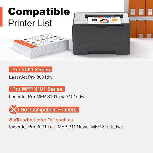 خرطوشة حبر سوداء v4ink 138A بديلة لخرطوشة الحبر HP138A 138X W1380X W1380A لحبر الطابعة LaserJet Pro MFP 3101fdw 3101sdw 3001dw (مع رقاقة، عبوتان) in Saudi Arabia