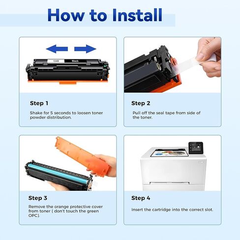 134X Black Toner Cartridge 2 Packs Replacement for HP 134A 134X High Yield Printer Toner Compatible with HP LaserJet M209dw M209dwe MFP M234dw M234dwe M234sdw M234sdwe in Kuwait