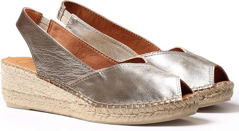 Toni Pons Bernia-P Platinum Leather EU 41 (US Women's 9.5-10) M in Kuwait