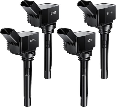 UF716 Ignition Coil Pack UF716 Fits for Audi A3 A4 A5 A6 Q5 Q7 TT, Fits for Volkswagen Jetta Golf Passat Tiguan 2014 2015 2016 2017 2018 2019 2020 2021, Replaces UF752 UF765 UF771 Set of 4 in Saudi Arabia