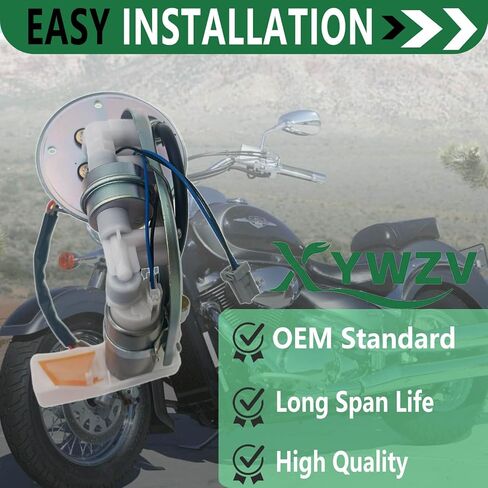 Fuel Pump Assembly Fit for Suzuki VL800 Intruder C800 Boulevard C50 C50C C50T 2006-2010 Replace 15100-41F20 1510041F20, VL800 Fuel Pump Replacement Parts in Saudi Arabia
