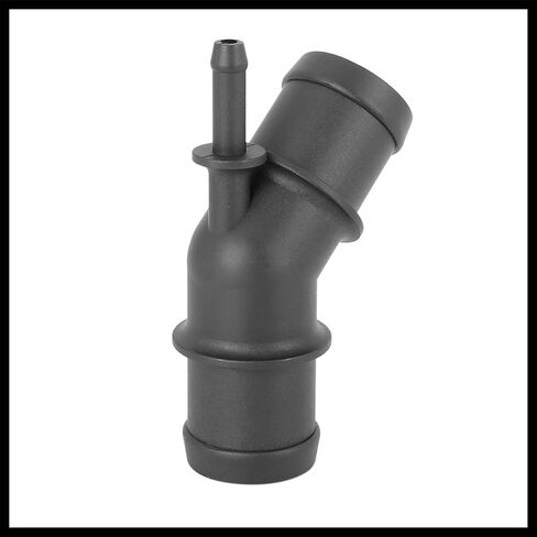 New Radiator Coolant Hose Connector 1J0121087B for VW Golf Jetta Passat Beetle EOS Durable Material in Saudi Arabia