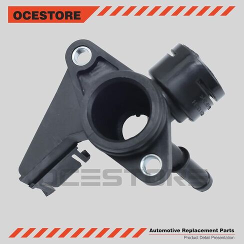 OCESTORE 06H121132H Engine Coolant Hose Flange Replacement for A4 A4 Quattro A5 A6 Quattro Q5 Amarok Transporter Engine Coolant Cooling Hose Pipe Flange Connector 06H121132E in Saudi Arabia