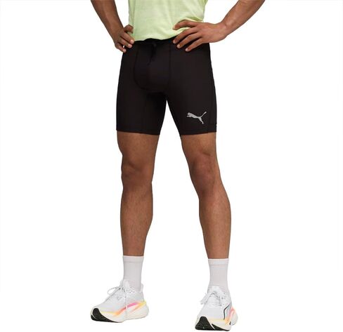 PUMA Mens Lightstpeed 8 Inch Half Shorts Casual Bottoms Casual - Black in Saudi Arabia