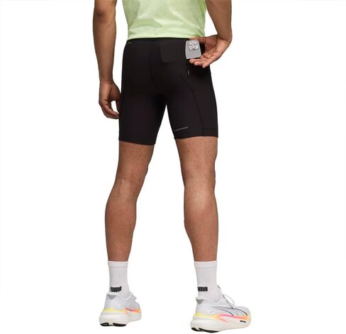 PUMA Mens Lightstpeed 8 Inch Half Shorts Casual Bottoms Casual - Black in Saudi Arabia