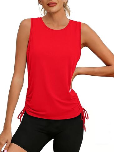 Womens Tank Tops Workout Tops for Women Pilates Outfits Gym Summer Clothes 2026 in Saudi Arabia