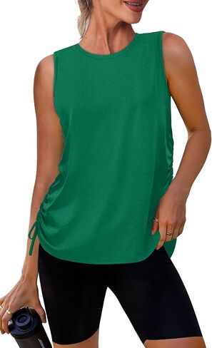 Womens Tank Tops Workout Tops for Women Pilates Outfits Gym Summer Clothes 2026 in Saudi Arabia