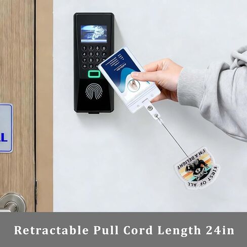 First of All I'm a Delight Funny Raccoon Nurse Badge Reel, Pediatric ID Badge Holder Retractable Clip, Cute Nurse Gifts for RN LPN MA CNA BSN Nursing Student Doctor Social Workers in Saudi Arabia