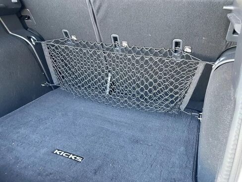 Trunk Organizer Cargo Net for Nissan Kicks 2017–2024 – Envelope Style Cargo Net for SUV – Premium Mesh Elastic Car Trunk Organizer Vehicle Carrier Storage – Compatible with Kicks in Saudi Arabia