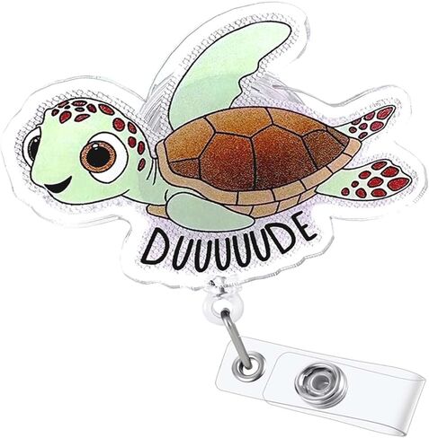 First of All I'm a Delight Funny Raccoon Nurse Badge Reel, Pediatric ID Badge Holder Retractable Clip, Cute Nurse Gifts for RN LPN MA CNA BSN Nursing Student Doctor Social Workers in Saudi Arabia