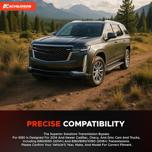 6L80 6L90 8L90 Sure Cool System Kit STL010 With Bypass Gasket – Compatible with GM Cadillac Chevy GMC (2014+), Replaces 8L90 8L80 8L90E 10L90 Thermostat Bypass Kit，Enhances Transmission Cooling in Kuwait