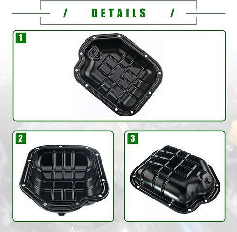 حوض زيت المحرك 264-465 مع قابس تصريف متوافق مع Nissan Altima 2007-2018 Murano 2008-2020 Quest 2011-2017 Pathfinder Infiniti JX35 QX60 استبدال 11110JA10B in Kuwait
