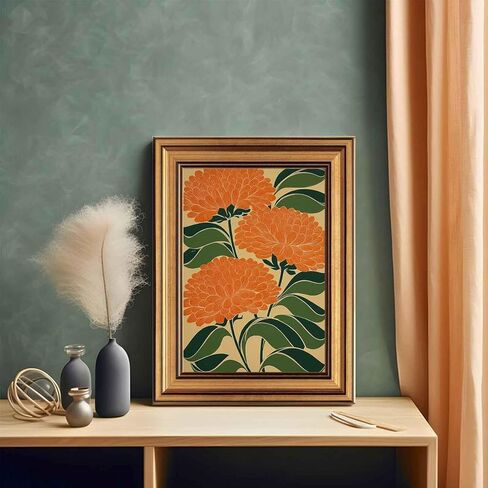 Gold Framed Duck Canvas Wall Art Fun Silly Goose Painting Decor Pictures Farmhouse Animal White Duck Posters Prints for Bathroom Corridor Kitchen Room Living Bedroom Decoration in Saudi Arabia