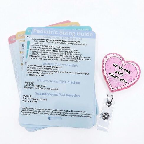 بكرة شارة الفصد، بكرة شارة لطيفة من الأكريليك اللامعة قابلة للسحب مع مشبك التمساح، هدايا الفصد للممرضة والمساعد الطبي 6 قطع in Kuwait