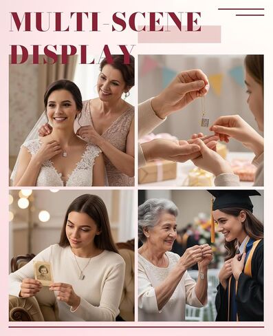 Chapter Book Necklace for Granddaughter, The Most Beautiful Adjustable Treasured Gift from Grandma (Silver Gold) in Kuwait