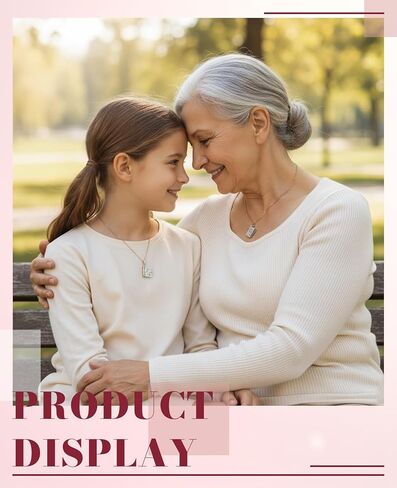 Chapter Book Necklace for Granddaughter, The Most Beautiful Adjustable Treasured Gift from Grandma (Silver Gold) in Kuwait