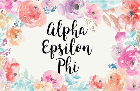 Pro-Graphx Kappa Beta Gamma Greek Sorority & Fraternity Flag Officially Licensed, Tapestry, Display Banner, Sign, Letter Pattern Large Decor - 3 feet x 5 feet - New Floral in Kuwait