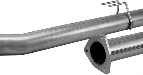 Stainless Steel Exhaust Pipe Kit + Muffler for 2011-2019 Ford F-250 F-350 F-450 SuperDuty Pickup Truck 6.7L 4" Powerstroke Diesel in Kuwait