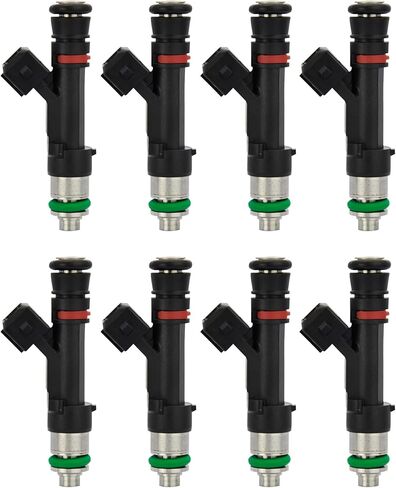 8PCS Fuel Injectors Compatible with Ford 2003 F-150, 2004 F-150 Heritage, 2003-2004 F-250 Super Duty/F-350 Super Duty, 5.4L, Replace# FJ951, 0280158044, 4L3Z9F593CA in Saudi Arabia