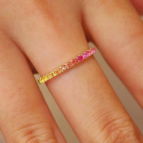 1 PC White Silver Plated Indirect Colored Zircon Ring For Women Daily Wear Dating Wears Best Birthday Gift Fine Jewelry Gifts in Saudi Arabia