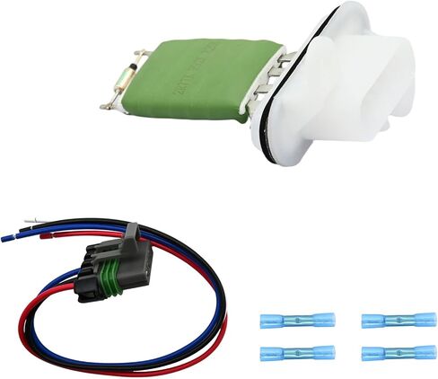 HVAC Blower Motor Resistor with Wire Harness Compatible with Chevrolet Cavalier 2003-2005 Colorado 2004-2012 SSR 2003-2006 Replacement for Gmc Canyon 2004-2012 Relpace 15218254 973-434 in Saudi Arabia