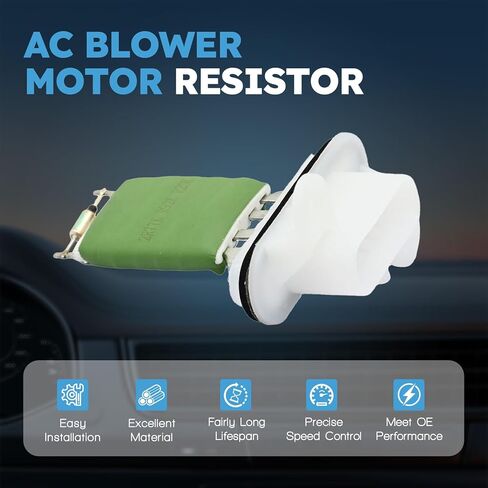 HVAC Blower Motor Resistor with Wire Harness Compatible with Chevrolet Cavalier 2003-2005 Colorado 2004-2012 SSR 2003-2006 Replacement for Gmc Canyon 2004-2012 Relpace 15218254 973-434 in Saudi Arabia